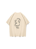 Cotton Short-Sleeved Men'S Crew Neck Casual T-Shirt