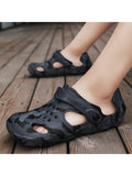 Coumaflage Round Toe Outwear Beach Slides