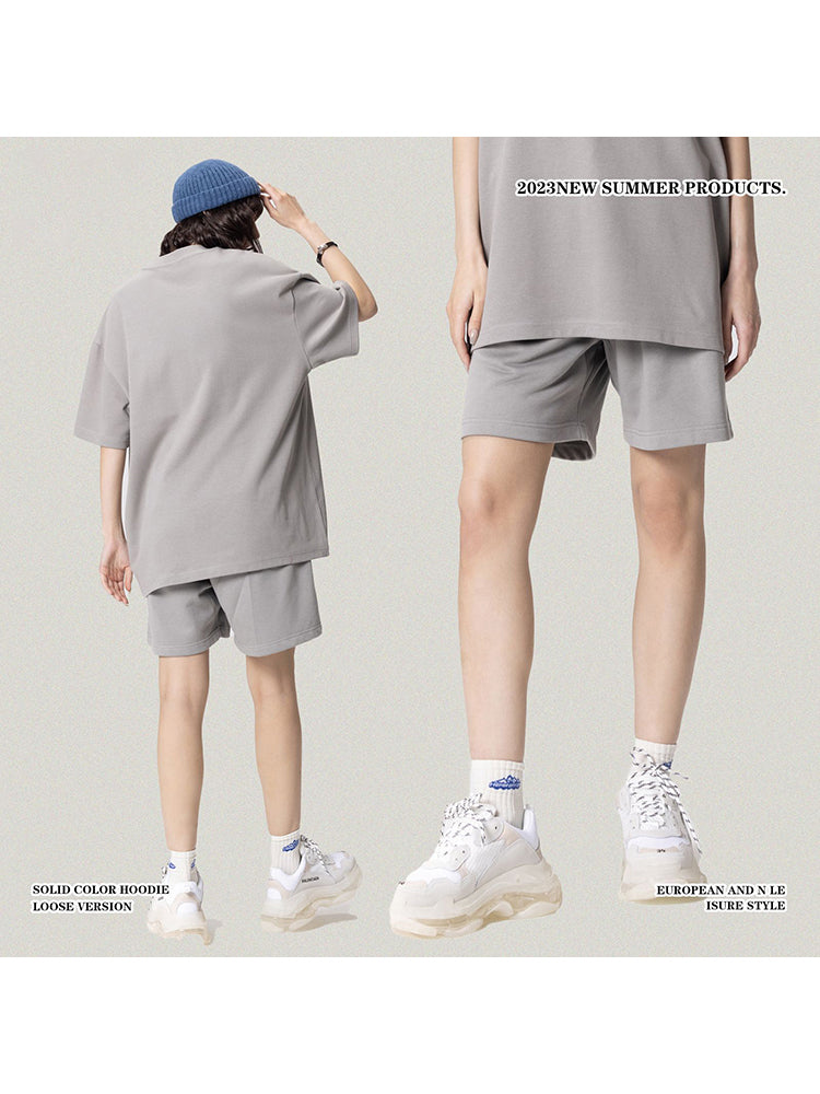 Wool Thread Waist Casual Loose Sporty Athletic Shorts