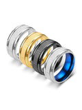 Party Birthday Stainless Steel Fashion Rings Single