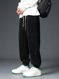 Men'S Casual Loose Sports Trousers Drawstring Sweatpants