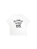Stylish Letter Print Loose T-Shirt