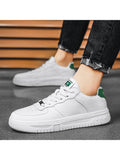 New Low Top Leather Casual White Classic Flat Shoes