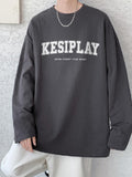 Essentials Men's Loose Fit Long-Sleeved T-shirt