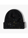 Tie-Dye Warm Knitted Cap Winter New Thick Ear Protection Male Knitted Beanie