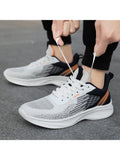 Gradient Color Woven Breathable Trendy Casual Shoes