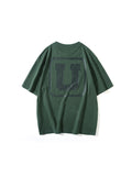 Loose Dispensing Process Solid Color Men'S T-Shirt