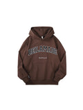 Solid Color Muff Pocket High Quality Hoodies With Letters Embroidery - Men'S Hoodies