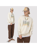 Warm Color Change Printing Crew Neck Street Fashion New Men'S Hoodie