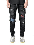 New Slim Fit Ripped Men'S Jeans