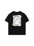 Men'S Letter Back Print T-Shirts