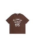 Stylish Letter Print Loose T-Shirt