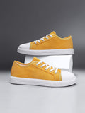 Solid Color Low Top Classic All-Matched Casual Lightweight Canvas Shoes