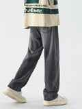 Jeans Men'S Gradient Retro Loose Straight Wide Leg Casual Trousers