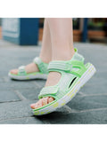 Kids Solid Color Summer Open Toe Lightweight Kid'S Sandals