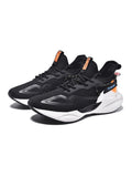 Men'S Breathable Knit Trainers - Running Shoes With A Woven Surface