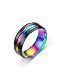 Party Birthday Stainless Steel Fashion Rings Single