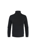 Winter New Men'S Pullover Slim Turtleneck Solid Color Sweater
