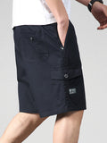 Men'S Cotton Beach Loose Casual Shorts