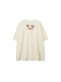 Skull Cartoon Print Loose Street Fashion T-Shirt
