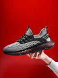 New Lightweight Breathable Mesh Surface Woven Causal Shoes