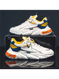 Men'S Breathable Fashion Soft Bottom Comfortable Casual Running Clunky Shoes