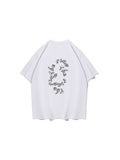 Cotton Short-Sleeved Men'S Crew Neck Casual T-Shirt