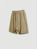 Men'S Vintage Washed Cropped Shorts