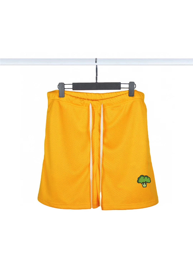 Broccoli Sports Shorts Men's Fitness Running Basketball Training Quick-drying Shorts