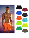 Men'S Solid Quick Dry Cropped Shorts