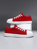 Solid Color Low Top Classic All-Matched Casual Lightweight Canvas Shoes