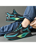 Fashion ETPU Sole Outdoor Trendy Flyweaving Mesh Men'S Casual Running Shoes