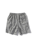 Loose-Fitting Paisley Print Sports Shorts