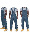 Loose Fit Multi-Pocket Cowboy Overalls Please Order 2-3 Sizes Larger