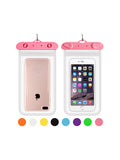 Double Layer Transparent Drifting Waterproof Phone Bag