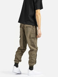 Straight Tie Feet Sports Cargo Pants