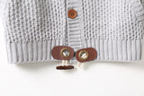 Winter Men'S Slim Turtleneck Single-Breasted Cardigan Long-Sleeved Knit Sweater