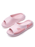 Contrast Color Thick Sole Height Increasing Beach Slipper&Sandal